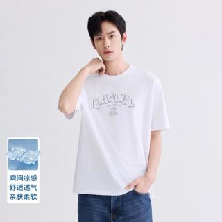 GXG 时尚创意字母运动休闲男式短袖T恤