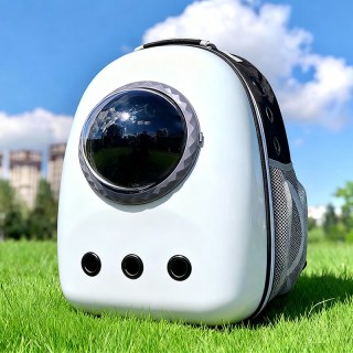 雪山之星 太空舱透明猫包外出便携轻便款双肩大容量胸前小狗宠物背包