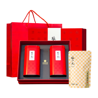 张一元 茉莉白龙峰礼盒 480g+特级茉莉香茗50g 花果茶