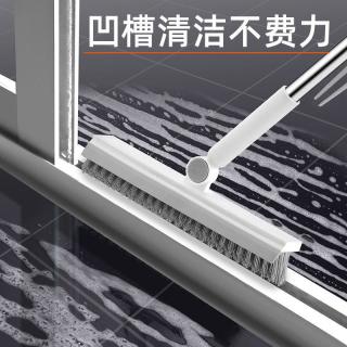 千屿 加大地刷 硬毛地刷 三合一清洁刷 仙女星紫