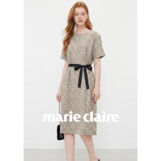 Marie Claire 艺术感 女士连衣裙 夏季新款