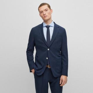 BOSS 男装西服套装男式西服商务套装西服弹力混纺面料修身套西