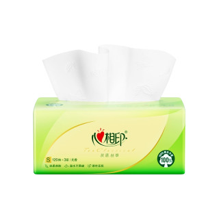 心相印 Infeel.me 心相印 抽纸 加量120抽1包(131*190mm)