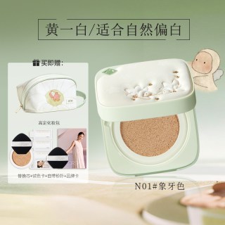 SOCORSKIN 精灵限定气垫粉底遮瑕持久不脱妆bb霜保湿油皮