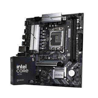 百亿补贴：七彩虹 B860M-P WIFI D5主板搭U5 245K运算高端办公主板CPU套装