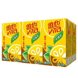 维他 柠檬茶250ml*6盒网红真茶真柠檬