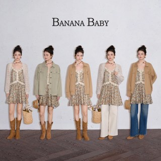 BANANA BABY 2026年春新款吊带连衣裙