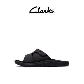 Clarks Brinkley Slide云步凉鞋夏季新款男士清爽舒适时髦凉拖