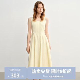独束 女装 线雕裙 欧若风气质连衣裙 2025新款