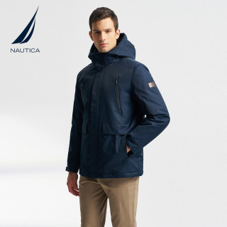 NAUTICA 男士休闲连帽厚夹克 001-JE4411