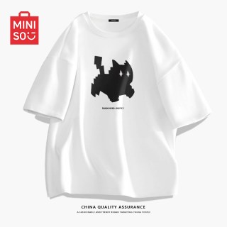 名创优品 男士短袖T恤 MINISOXWJ94