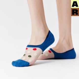 Almond Rocks AR 女士船袜 262A042糖豆波点船袜