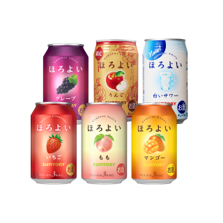 移动端：HOROYOI 气泡预调鸡尾酒 330ml*6罐