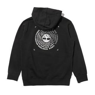 Timberland 添柏岚 A289S 透气宽松 黑色 S码 男士连帽卫衣