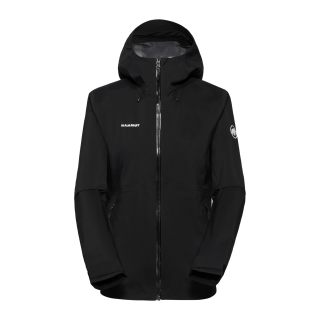 MAMMUT 女士户外硬壳连帽夹克 防水透气 GORE-TEX三层面料 轻便可调节 登山徒步