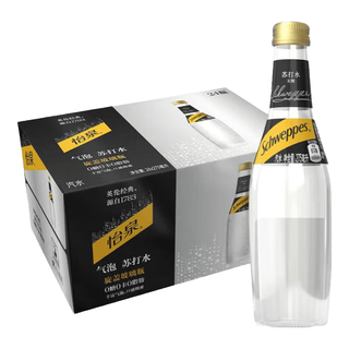 怡泉 无糖含气苏打水 275ml*4瓶