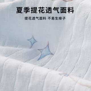 班杰威尔 短袖连体衣 蓝企鹅 80cm