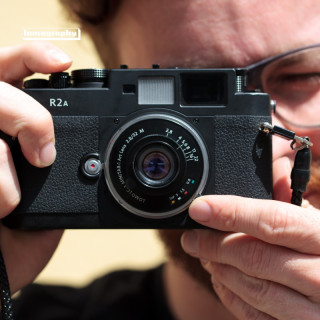 lomography Lomo LC-A 32mm f/2.8 － 黑色M卡口版本 广角快速对焦经典暗角户外人像 黑色