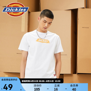 Dickies 男 短袖T恤 logo印花帅气百搭上衣 010372