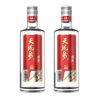 天龙泉 清爽低度酒 22%vol 米香型 500ml*2瓶