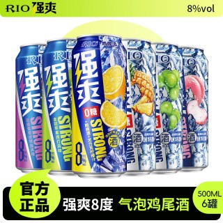 锐澳 强爽 鸡尾酒 500ml*6罐