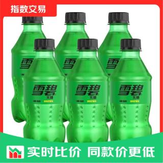 可口可乐 碳酸饮料 300ml*6瓶 无糖雪碧