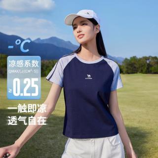 骆驼 冰感T神 女款运动T恤