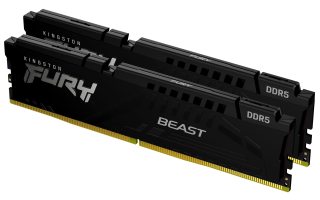 Kingston 金士顿 计算机内存 32.0 GB DDR5 5200.0 Kingston Technology FURY Beast 32 GB 2x16 GB DDR5 5200MHz 内存模块 Ecc