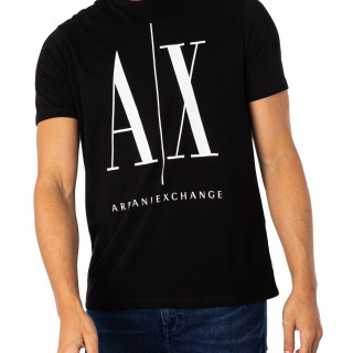 Armani Exchange A | X ARMANI EXCHANGE 时尚T恤 图标LOGO T恤 短袖 标准版型