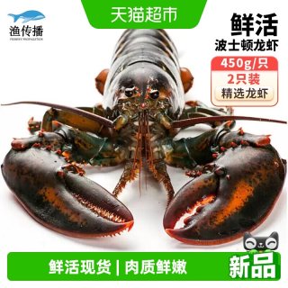 移动端：渔传播 鲜活 波士顿龙虾