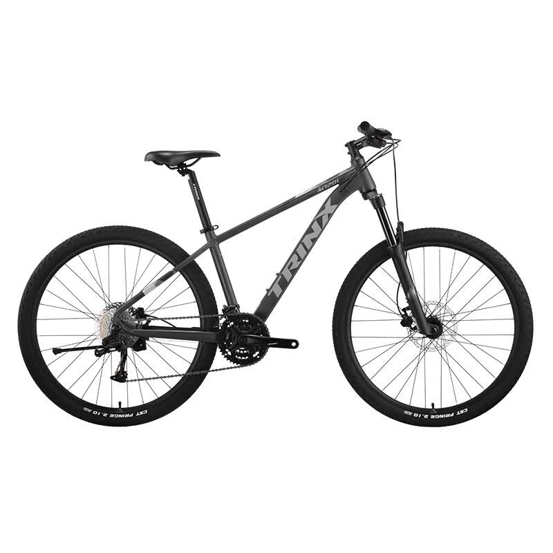 TRINX/千里达 M720L 山地自行车 27.5×15.5英寸 桶轴油碟 30速 骑士灰