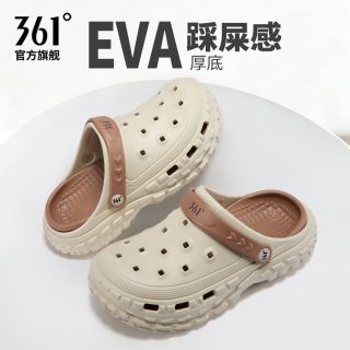 百亿补贴：361° 夏季新款 男士凉鞋 EVA一体成型