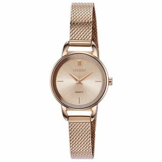 CITIZEN 步行 休闲手表 女士 日本石英 秒针 Classic