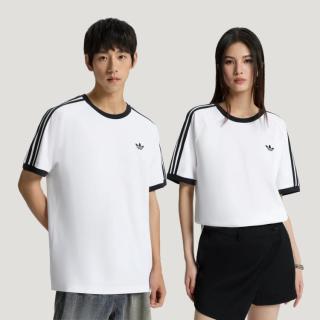 adidas 三叶草 夏季新款宽松休闲运动短袖T恤上衣