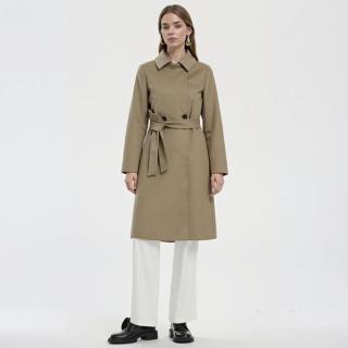 限尺码：Max Mara MAXMARA 女士气质系带双排扣长款大衣