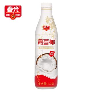 春光 椰汁植物蛋白饮料 1.25L