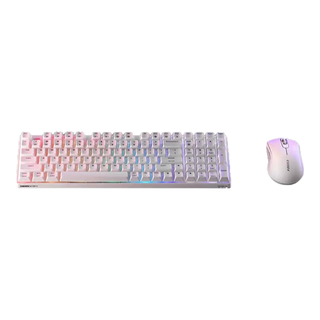CHERRY樱桃 K37 三模无线 98配列 RGB灯效 键鼠套装 K37+2180白