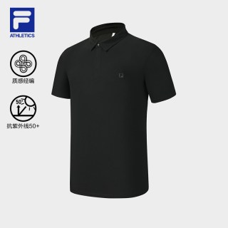移动端：FILA 户外系列男子短袖POLO衫A11M621116F