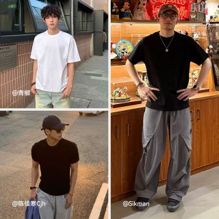 森马 男士短袖T恤 109326100111