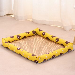 熊咔哝 宠物凉席狗狗窝夏季床垫子泰迪中小型犬降温四季通用猫咪猫窝用品