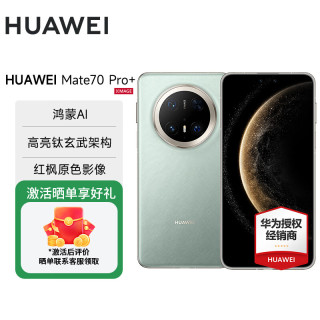 华为 Mate 70 Pro+ 手机 16GB+512GB 飞天青