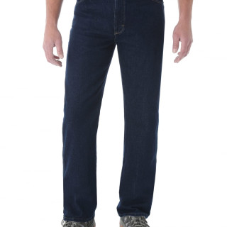 Wrangler 男士耐磨经典修身牛仔裤