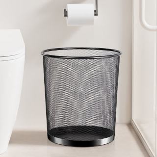 五月花 金属网垃圾桶 环保办公家用 12L
