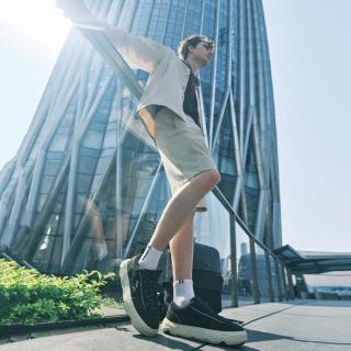 FILA 男鞋复古帆布鞋男士时尚舒适透气轻便运动休闲鞋
