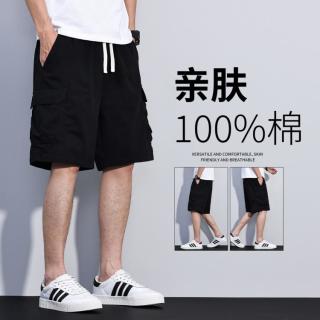 唐狮 美式高街男士五分裤多口袋夏季轻薄透气休闲短裤