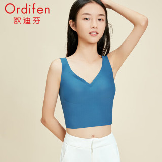 欧迪芬 无痕舒适时尚美背无钢圈  胸罩  内衣