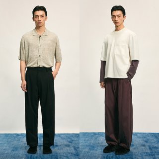 速写 男士针织休闲裤 9P7E14160