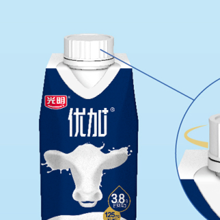 光明 优加纯牛奶 250ml*10盒