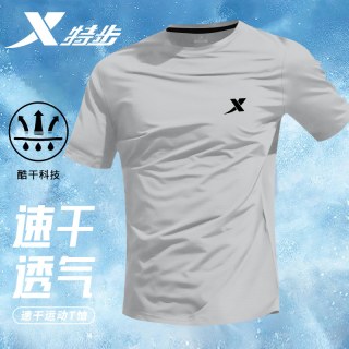 特步 运动生活47785858男女通用运动T恤