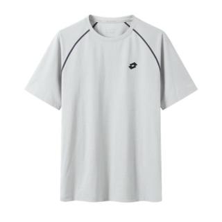 乐途 夏季圆领短袖T恤男女款透气运动休闲上衣服